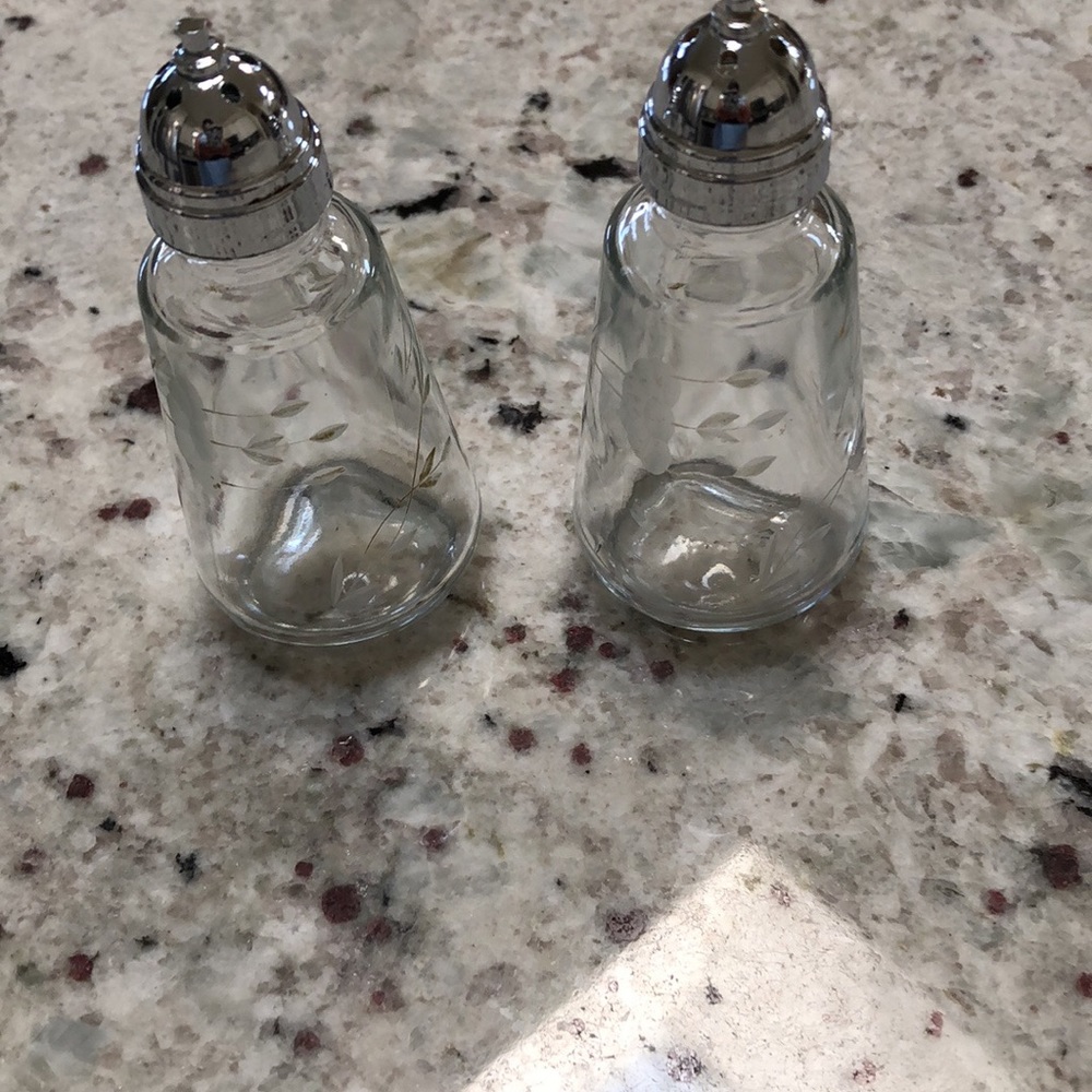 Princess House Salt & Pepper Shakers